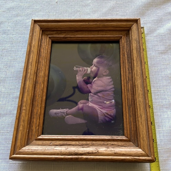 VINTAGE WOOD PORTRAIT - Picture 5 of 5